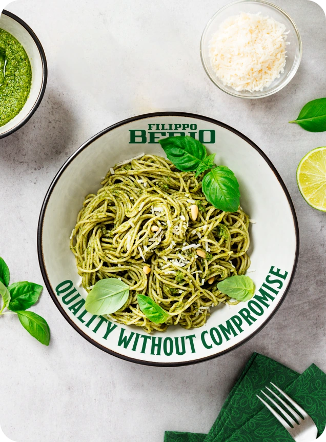 Authentic Italian pesto with Filippo Berio