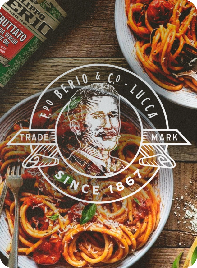 Filippo Berio Fruttato olive oil with pasta