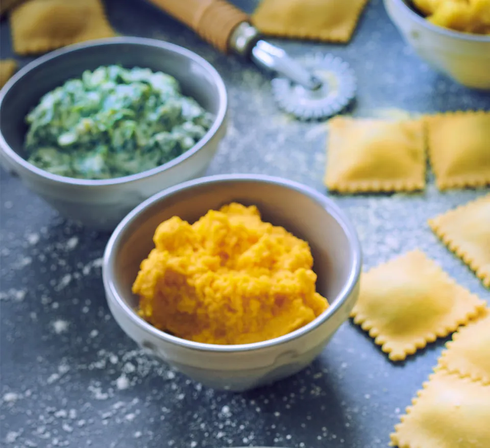 Spinach and Ricotta Pasta Filling