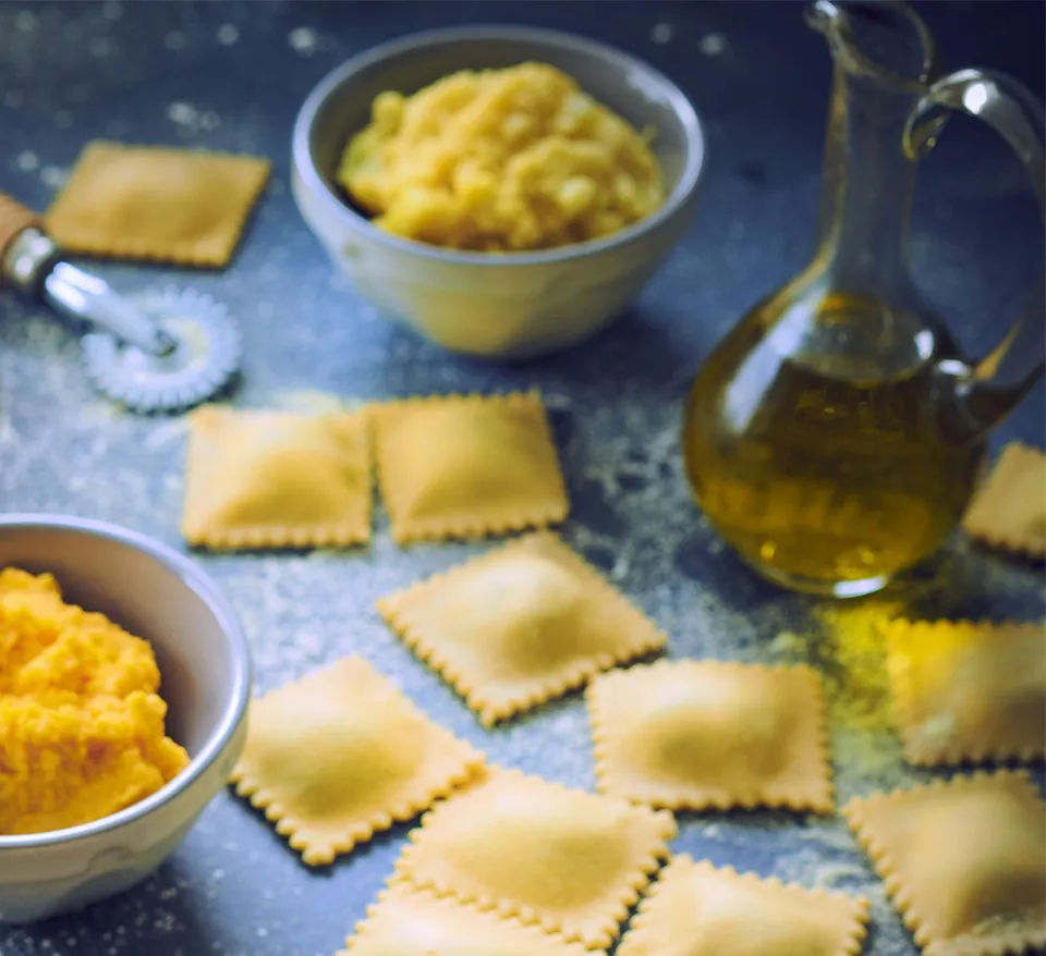 Potato and Leek Pasta Filling