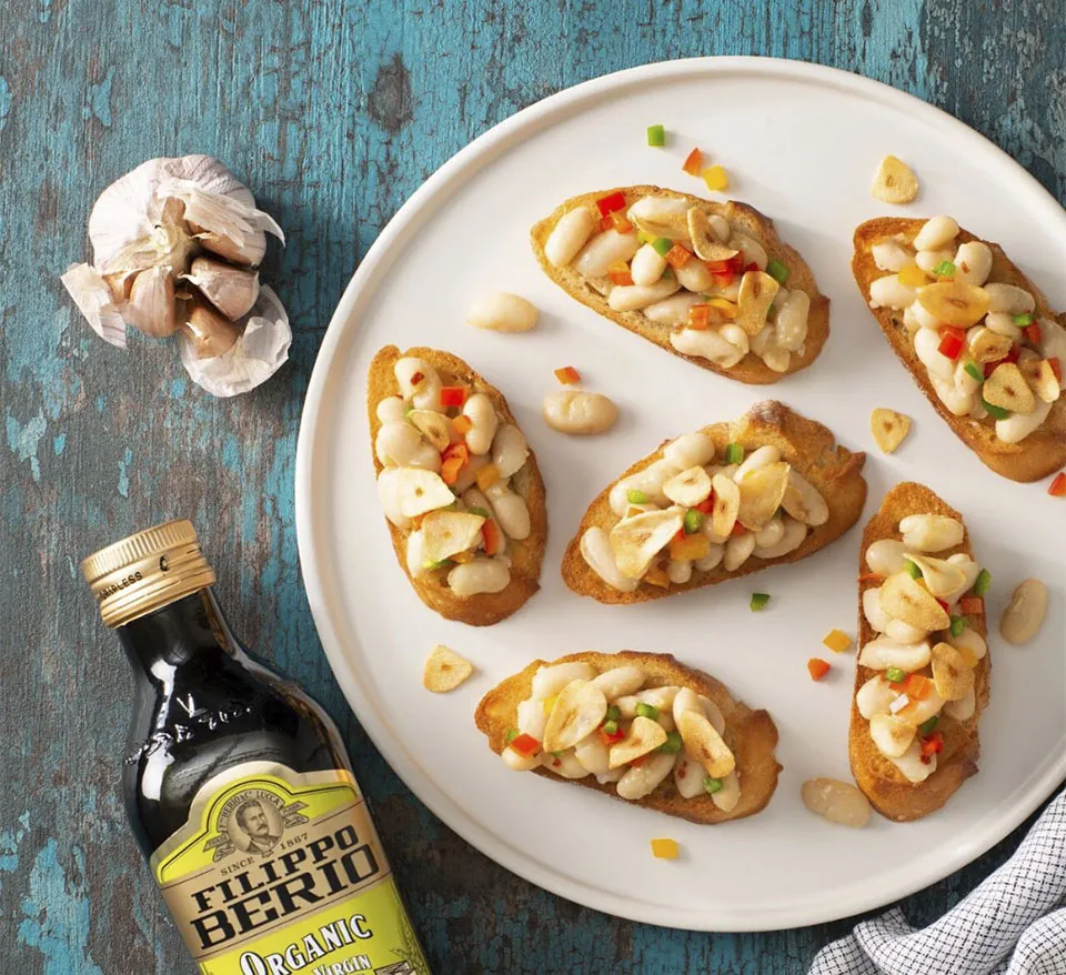 White Bean Bruschetta